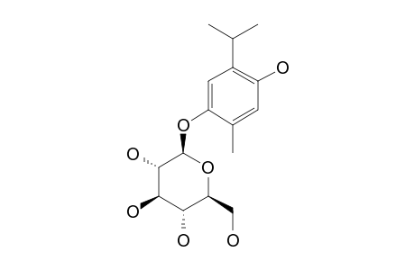 THYMOHYDROQUINONE-1-O-GLUCOPYRANOSIDE