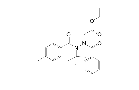 2-[[tert-butyl(p-toluoyl)amino]-p-toluoyl-amino]acetic acid ethyl ester