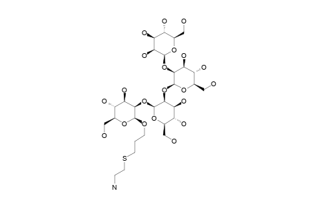 3-(2-AMINOETHYLTHIO)-PROPYL-(BETA-D-MANNOPYRANOSYL)-(1->2)-(BETA-D-MANNOPYRANOSYL)-(1->2)-(BETA-D-MANNOPYRANOSYL)-(1->2)-BETA-D-MANNOPYRANOSIDE