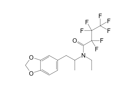 N-(1-(benzo[d][1,3]dioxol-5-yl)propan-2-yl)-N-ethyl-2,2,3,3,4,4,4-heptafluorobutanamide