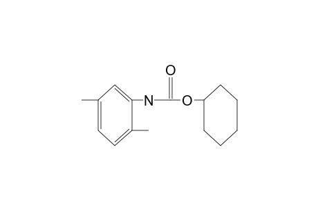 2,5-dimethylcarbanilic acid, cyclohexyl ester