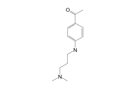 4'-{[3-(dimethylamino)propyl]amino}acetophenone