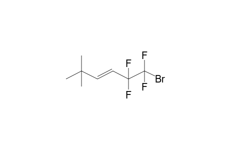 (3E)-1-Bromo-1,1,2,2-tetrafluoro-5,5-dimethyl-3-hexene