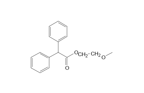diphenylacetic acid, 2-methoxyethyl ester
