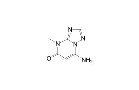 [1,2,4]triazolo[1,5-a]pyrimidin-5(4H)-one, 7-amino-4-methyl-