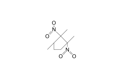 cis-1,2,3-Trimethyl-1,2-dinitro-cyclopentane