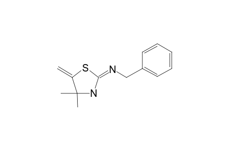 4,4-Dimethyl-5-methylene-2-benzylimino-1,3-thiazolidine