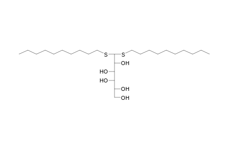 d-Galactose, didecyl mercaptal