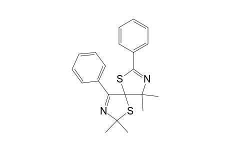 1,6-Dithia-3,8-diazaspiro[4.4]nona-2,8-diene, 4,4,7,7-tetramethyl-2,9-diphenyl-