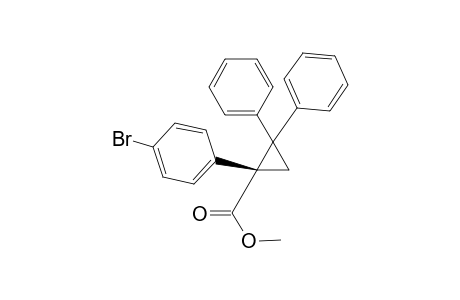 Methyl (R)-1-(4-bromophenyl)-2,2-diphenylcyclopropane-1-carboxylate