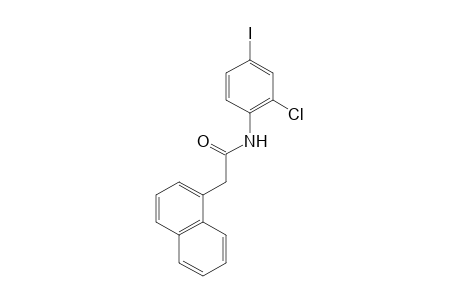 2'-chloro-4'-iodo-1-naphthaleneeacetanilide