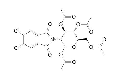 2-Deoxy-2-(4,5-dichlorophthalimido)-D-glucopyranose 1,3,4,6-tetraacetate