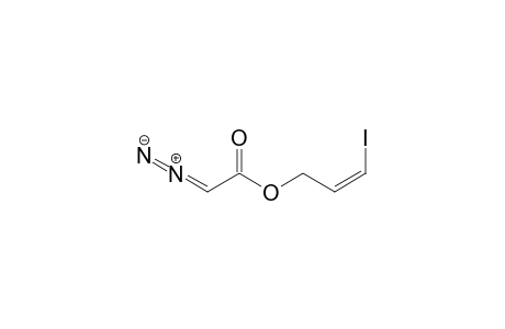 (Z)-3-Iodo-2-propenyl diazoacetate