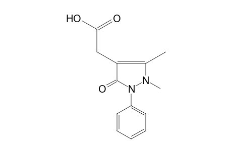 2,3-dimethyl-5-oxo-1-phenyl-3-pyrazoline-4-acetic acid