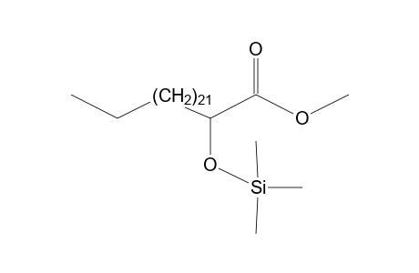 Pentacosanoic acid, 2-[(trimethylsilyl)oxy]-, methyl ester