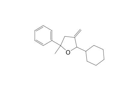 5-Cyclohexyl-2-methyl-4-methylene-2-phenyloxolane isomer