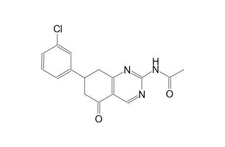 acetamide, N-[7-(3-chlorophenyl)-5,6,7,8-tetrahydro-5-oxo-2-quinazolinyl]-