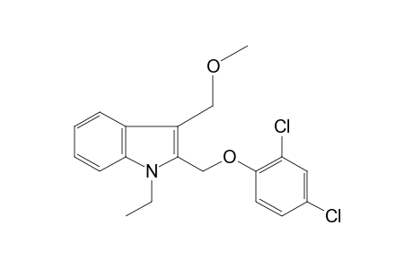 2-[(2,4-dichlorophenoxy)methyl]-1-ethyl-3-(methoxymethyl)indole