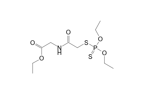 3-Oxa-5-thia-8-aza-4-phosphadecan-10-oic acid, 4-ethoxy-7-oxo-, ethyl ester, 4-sulfide