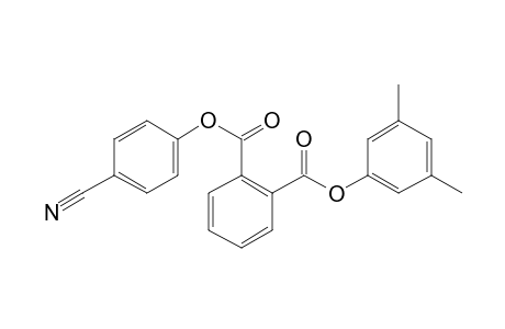 Phthalic acid, 4-cyanophenyl 3,5-dimethylphenyl ester