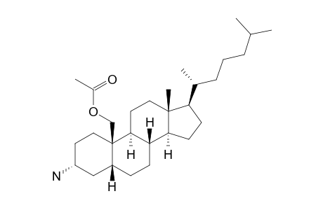 19-ACETOXY-3-ALPHA-AMINO-5-BETA-CHOLESTANE