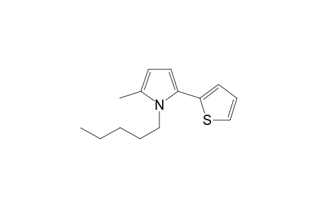 2-Methyl-1-pentyl-5-(thiophen-2-yl)-1H-pyrrole