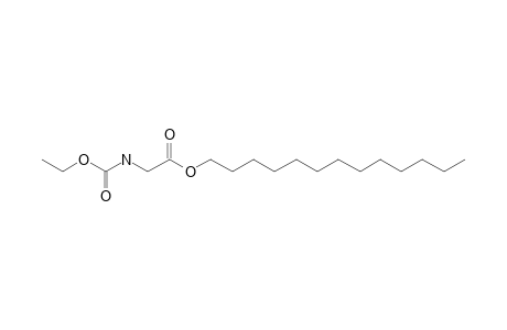 Glycine, N-ethoxycarbonyl-, tridecyl ester