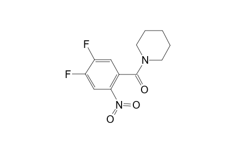 1-(4,5-Difluoro-2-nitrobenzoyl)piperidine