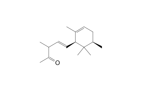 (E)-3-methyl-5-(cis-2,5,6,6-tetramethylcyclohex-2-en-1-yl)pent-4-en-2-one