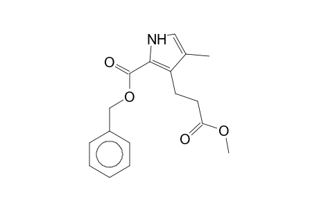 BENZYL-3-(2-METHOXYCARBONYLETHYL)-4-METHYL-PYRROLE-2-CARBOXYLATE