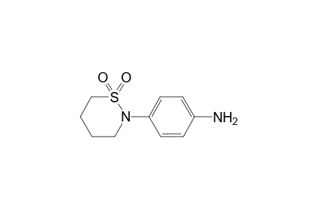 Benzenamine, 4-(tetrahydro-2H-1,2-thiazin-2-yl)-, S,S-dioxide