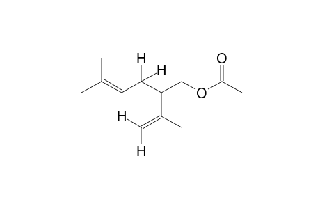 2-isopropenyl-5-methyl-4-hexen-1-ol, acetate