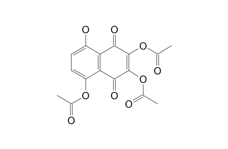 2,3,5-Triacetoxy-8-hydroxy-1,4-naphthoquinone