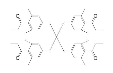 1-(4-[2,2-Bis(3,5-dimethyl-4-propionylbenzyl)-3-(3,5-dimethyl-4-propionylphenyl)propyl]-2,6-dimethylphenyl)-1-propanone