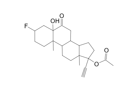 3-Fluoro-5-hydroxy-6-oxopregn-20-yn-17-yl acetate