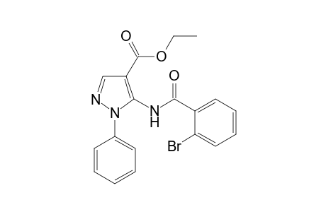Ethyl 5-[(2-bromobenzoyl)amino]-1-phenyl-1H-pyrazole-4-carboxylate