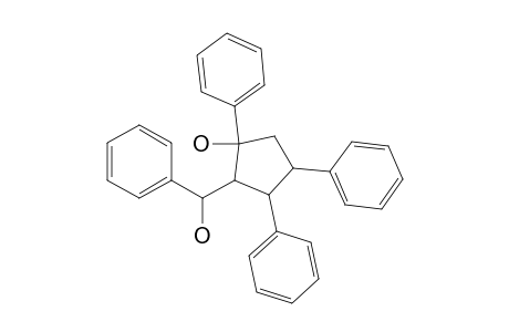 Cyclopentanemethanol, 2-hydroxy-.alpha.,2,4,5-tetraphenyl-