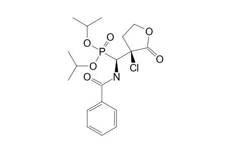 2-[BENZOYLAMINO-(DIISOPROPYLPHOSPHORYL)-METHYL]-2-CHLORO-BUTANOLIDE;DIASTEREOMER_1