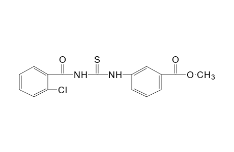 m-[3-(o-chlorobenzoyl)-2-thioureido]benzoic acid, methyl ester