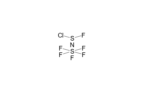 FLUOROCHLORO(PENTAFLUOROSULPHURYLIMINO)SULPHUR