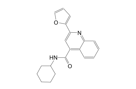 N-cyclohexyl-2-(2-furyl)-4-quinolinecarboxamide