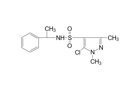 5-chloro-1,3-dimethyl-N-(alpha-methylbenzyl)pyrazol-4-sulfonamide