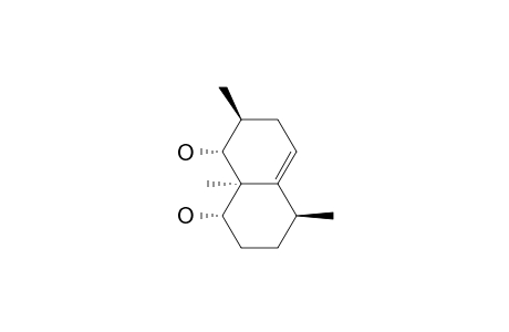 1,8-Naphthalenediol, 1,2,3,5,6,7,8,8a-octahydro-2,5,8a-trimethyl-, (1.alpha.,2.beta.,5.beta.,8.alpha.,8a.alpha.)-(.+-.)-