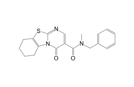 4H-pyrimido[2,1-b]benzothiazole-3-carboxamide, 6,7,8,9-tetrahydro-N-methyl-4-oxo-N-(phenylmethyl)-