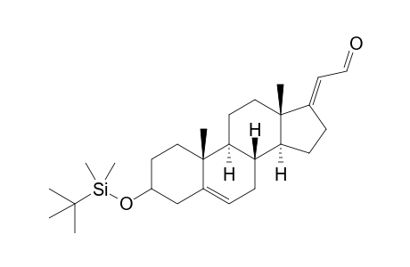 3-{[(t-Butyl)dimethylsilyl]oxy}-pregna-5,17(20)-dien-21-al