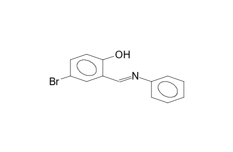 4-bromo-2-(N-phenylformimidoyl)phenol