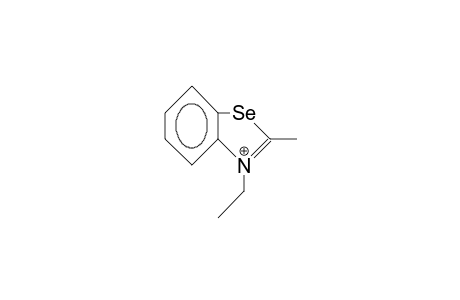 2-Methyl-benzselenazolium cation