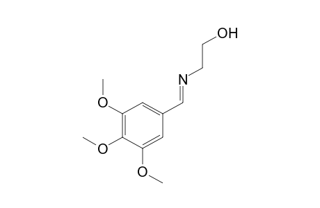 2-[(3,4,5-trimethoxybenzylidene)amino]ethanol