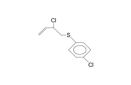 1-Chloro-4-[(2-chloro-3-butenyl)-thio]-benzol