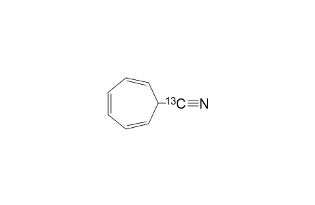 1-cyclohepta-2,4,6-trienecarbonitrile